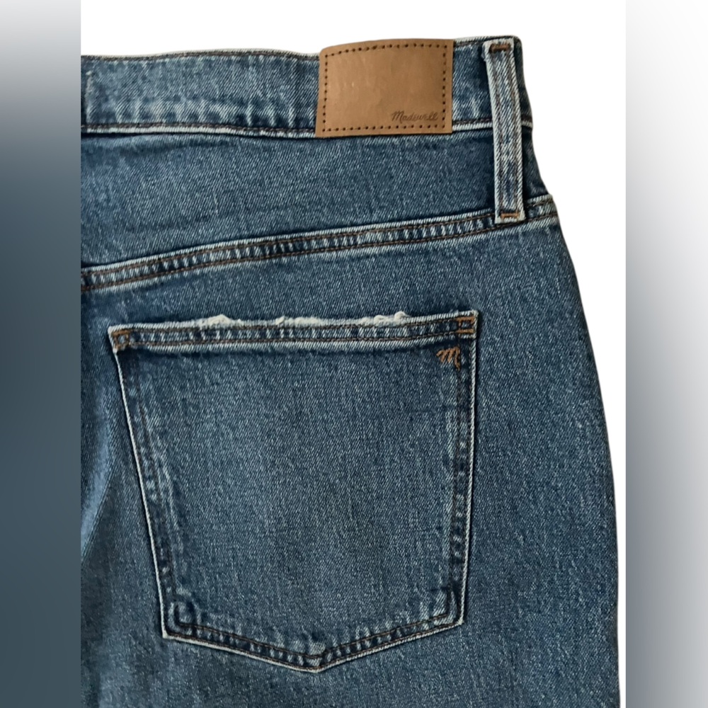 NWT Madewell The Perfect Vintage Straight Jeans Women's 33 Long Tall - Picture 3 of 14